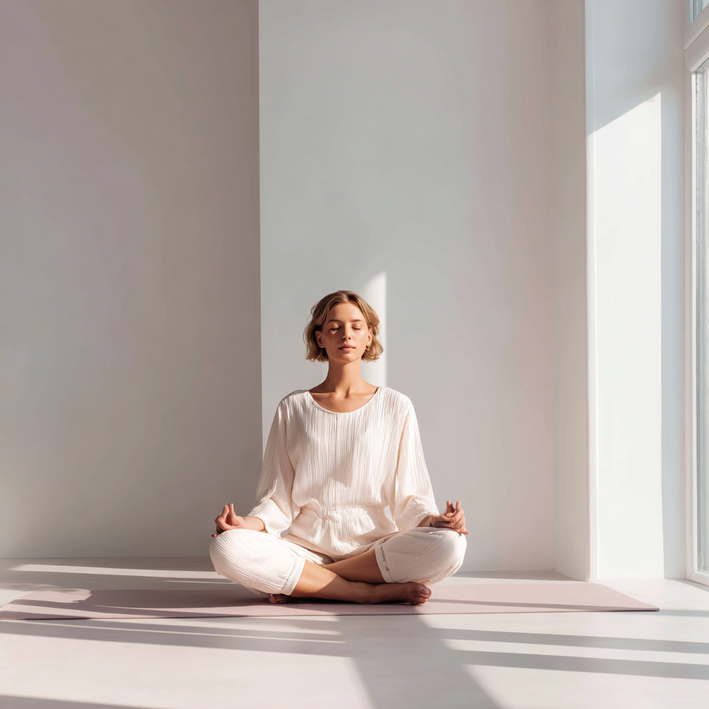 Pokojná jogová prax v prírode