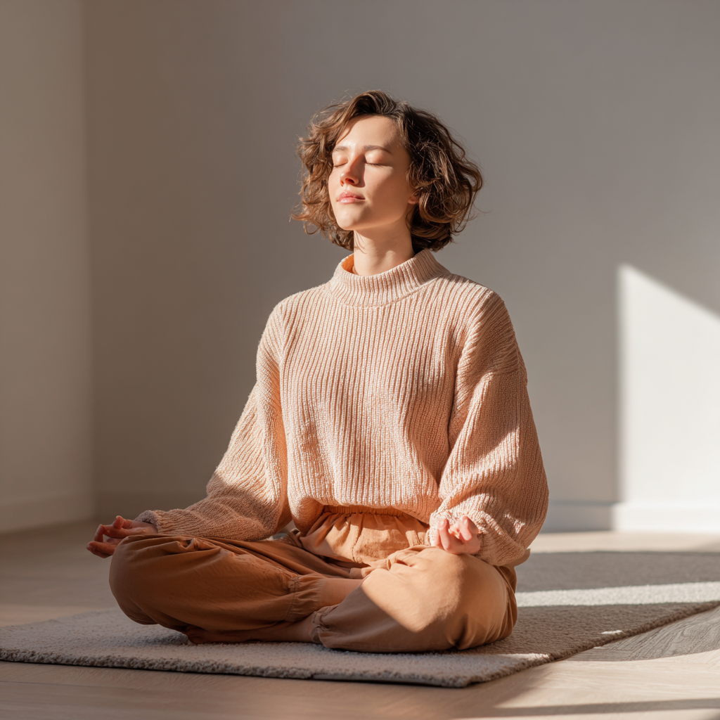 Skupinová jogová lekcia